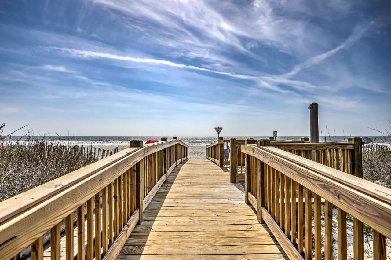 Myrtle Beach Condo, 1 Block To Ocean Shore! Esterno foto