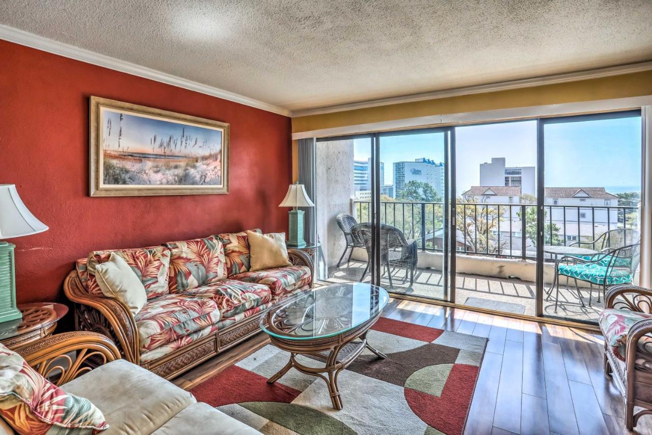 Myrtle Beach Condo, 1 Block To Ocean Shore! Esterno foto