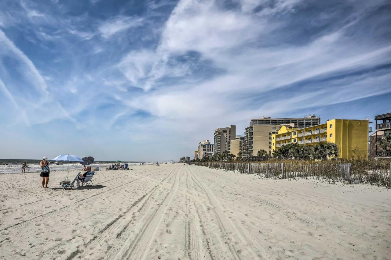 Myrtle Beach Condo, 1 Block To Ocean Shore! Esterno foto